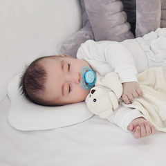 Travesseiro Anatômico Viscoelástico Branco - Buba Baby - comprar online
