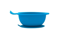Bowl de Silicone com Ventosa Azul - Buba - comprar online