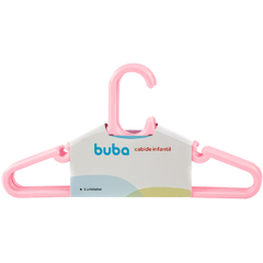 Cabide Infantil (5 unidades) Rosa - Buba Baby - comprar online