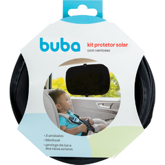Kit com 2 Protetores Solar Blackout Para Carro com Ventosas - Buba Baby - Pequeno Mundo Imports - CNPJ: 27.082.934/0001-76