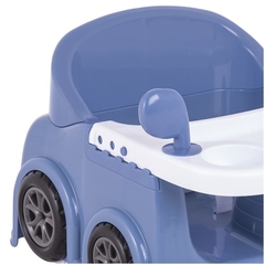 Cadeira Portátil de Alimentação Drive Azul - Kiddo - Pequeno Mundo Imports - CNPJ: 27.082.934/0001-76