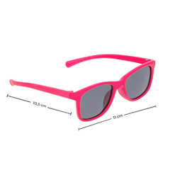 Imagem do Óculos de Sol com Hastes Flexíveis Pink 3 a 5 anos - Buba Baby