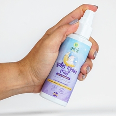 Baby Room Mist Spray Relaxante Aromaterapêutico com Hidrolato de Melissa e Óleo Essencial de Lavanda 120ml - Verdi Natural - comprar online