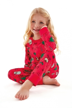Pijama Longo Unissex Edição Especial de Natal - Up Baby - comprar online