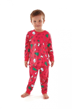 Pijama Longo Unissex Edição Especial de Natal - Up Baby na internet