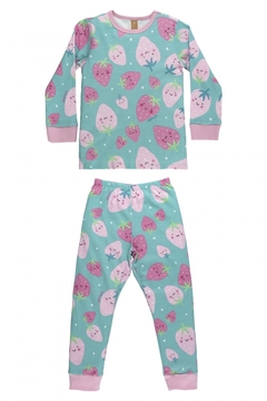 Pijama Longo Moranguinho - Up Baby - comprar online