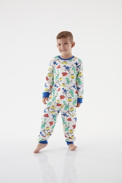 Pijama Longo Dino Aventura - Up Baby