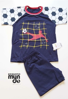 Pijama Curto Futebol - Cara de Sono