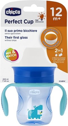 Imagem do Copo de Treinamento - 360 Perfect Cup Azul - 200 ml  - Chicco