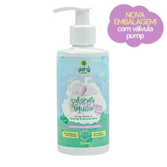Sabonete Líquido e Shampoo Infantil Relaxante com Óleos Essenciais de Lavanda e Laranja Doce 200ml - Verdi Natural