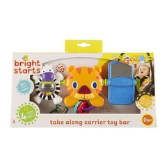 Arco de Atidades Musical Take Along Tiger Carrier Toy Bar - Bright Starts - Pequeno Mundo Imports - CNPJ: 27.082.934/0001-76