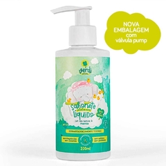 Sabonete Líquido e Shampoo 100% Natural Espuma de Vapor Descongestionante com Óleo Essencial de Menta 200ml - Verdi Natural na internet
