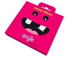 Álbum Dental Premium Rosa com Porta Dentes de Leite - Angie - comprar online