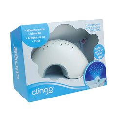 Luminária com sons e projetor Elefantinho - Clingo - comprar online