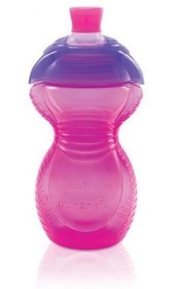 Copo Bite Proof Munchkin 266ml - Rosa/Roxo