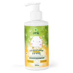 Condicionador Infantil 100% Natural com Extrato de Aloe Vera e Camomila, Óleos Essenciais e Vegetais, Manteigas e Pantenol - Verdi Natural