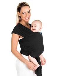 Wrap Sling Preto - Kababy - loja online