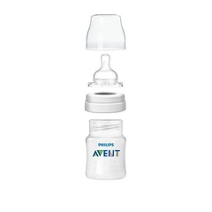 Mamadeira Anticólica Clássica Transparente 125ml - Phillips Avent - comprar online