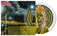 IRON MAIDEN LP 40TH ANNIVERSARY PICTURE DISC CRYSTAL CLEAR 2020 PARLOPHONE on internet