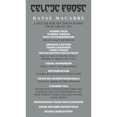 CELTIC FROST LP DANSE MACABRE BOX SET VINIL COLORIDO 2022 07-LPS/01-VINIL 7" INCH/01-CASSETE/01-USB - ALTEA RECORDS