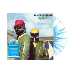 BLACK SABBATH LP NEVER SAY DIE! VINIL COLORIDO CLEAR WITH LIGHT BLUE SPLATTER RECORD STORE DAY 2023 - comprar online