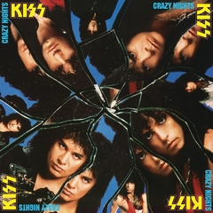 KISS LP CRAZY NIGHTS VINIL BLACK US 1987/2014