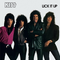 KISS LICK IT UP CASSETE FITA K7 TAPE USA 1983