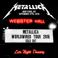 METALLICA LP LIVE AT WEBSTER HALL NEW YORK 2016 03-LPS 2017