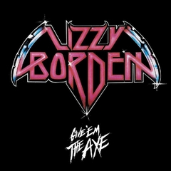 LIZZY BORDEN LO GIVE 'EM THE AXE VINIL COLORIDO ICE BLUE BLACK MARBLED 2021