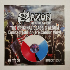 SAXON LP ROCK THE NATIONS VINIL TRI-COLOR 2018 - comprar online