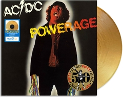 AC/DC LP POWERAGE VINIL GOLD 2024 WALMART EXCLUSIVE 50TH ANNIVERSARY