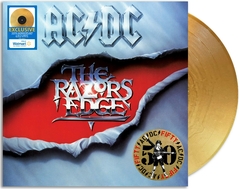 AC/DC LP RAZOR'S EDGE VINIL GOLD 2024 WALMART EXCLUSIVE 50TH ANNIVERSARY
