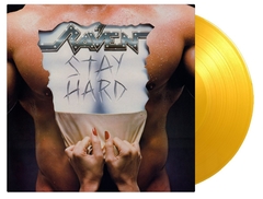 RAVEN LP STAY HARD VINIL COLORIDO YELLOW 2023 MUSIC ON VINYL na internet