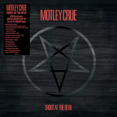 MÖTLEY CRÜE SHOUT AT THE DEVIL 40TH ANNIVERSARY LIMITED EDITION BOX SET 2023