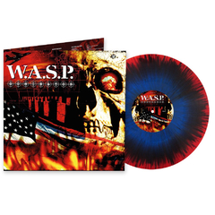 WASP LP DOMINATOR LIMITED EDITION VINIL RED BLUE SPLATTER 2023