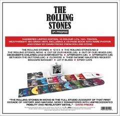 THE ROLLING STONES THE ROLLING STONES IN MONO BOX SET DELUXE LIMITED EDITION VINIL COLORIDO 2023 16-LPS na internet
