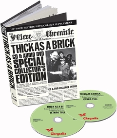 JETHRO TULL THICK AS A BRICK SPECIAL COLLECTOR'S EDITION BOX CD + DVD 2012