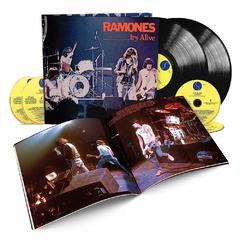 RAMONES IT'S ALIVE 40TH ANNIVERSARY DELUXE EDITION 2019 (BOOK) (4CD) (2LP)
