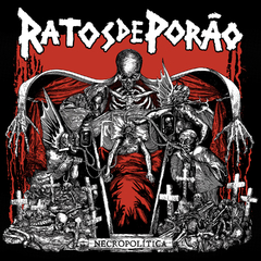 RATOS DE PORÃO LP NECROPOLÍTICA VINIL COLORIDO SPLATTER 2022