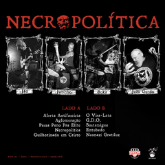 RATOS DE PORÃO LP NECROPOLÍTICA VINIL COLORIDO SPLATTER 2022 - buy online