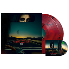 ALICE COOPER LP ROAD VINIL RED MARBLED EXCLUSIVE DVD 2023 02-LPS