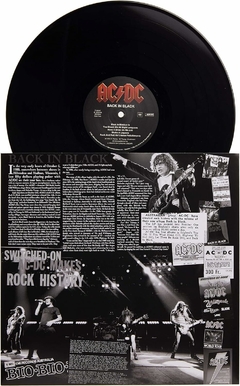 AC/DC LP BACK IN BLACK VINIL BLACK 2003 US - ALTEA RECORDS