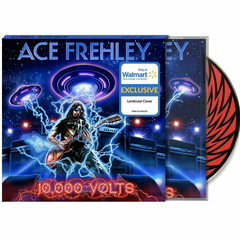 ACE FREHLEY CD 10,000 VOLTS LENTICULAR COVER WALMART EXCLUSIVE