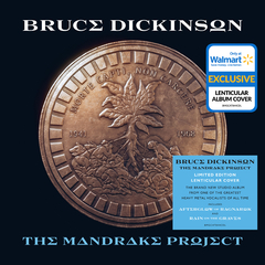 BRUCE DICKINSON CD THE MANDRAKE PROJECT LENTICULAR COVER WALMART EXCLUSIVE