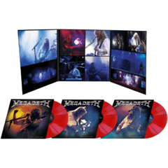 MEGADETH LP A NIGHT IN BUENOS AIRES VINIL COLORIDO RED 2021 03-LPS na internet