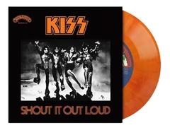 KISS LP SHOUT IT OUT LOUD 45TH ANNIVERSARY VINIL COLORIDO ORANGE 2021