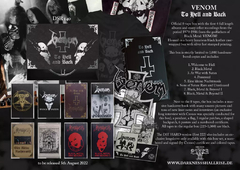 VENOM TO HELL AND BACK REGULAR VERSION CASSETES K7 2022 08-TAPE BOX SET - comprar online