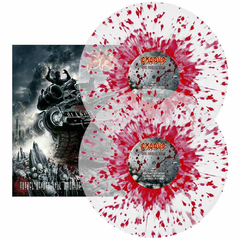 EXODUS LP SHOVEL HEADED KILL MACHINE VINIL CLEAR & RED SPLATTER 2021 02-LPS