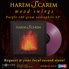 HAREM SCAREM LP MOOD SWINGS VINIL ROXO PURPLE 2023 - buy online