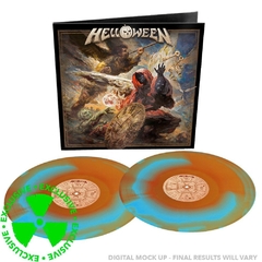 HELLOWEEN LP HELLOWEEN 2021 VINIL COLORIDO INKSPOT 2021 02-LPS LEIA ANÚNCIO DISCOS REPETIDOS